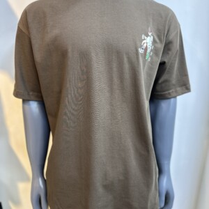 VO Printed cotton shirt
