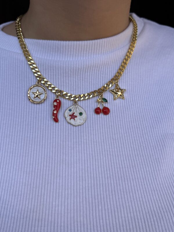 Summer charms necklace